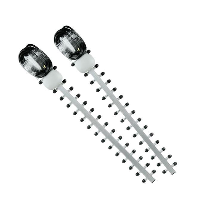 2pcs 25dBi ANTENNA YAGI 4G LTE SMA PLUG 4G 2600~2700 MHz And 4.9ft