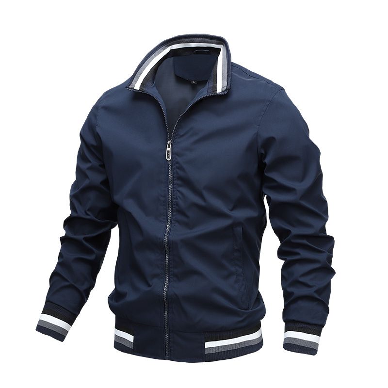 Mens Trench Coats Blazers Windbreak Lightweight Jackets
