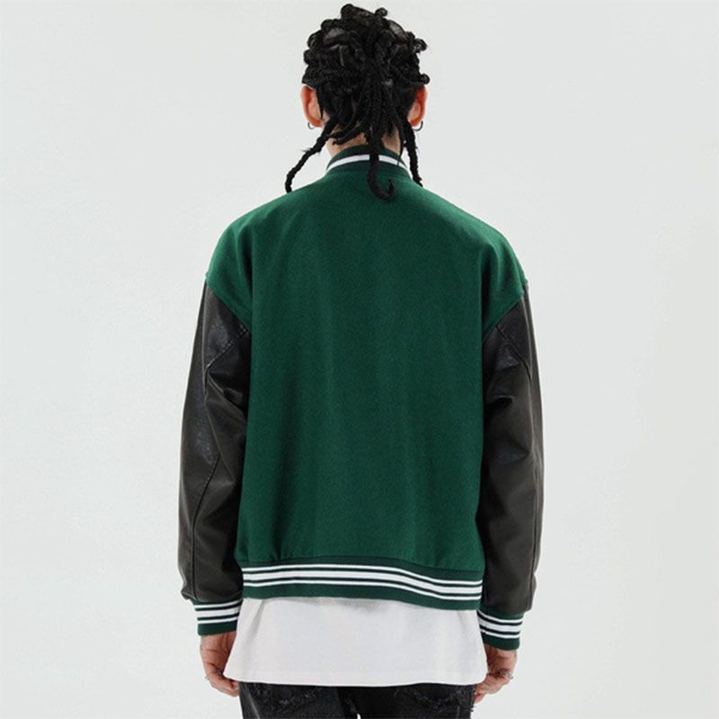 Mens Bomber College Baseball Jackets Varsity Lightweight Coats