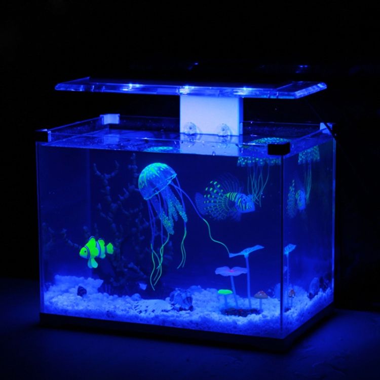 3 PCS Silicone Simulation Fluorescent Sucker Jellyfish