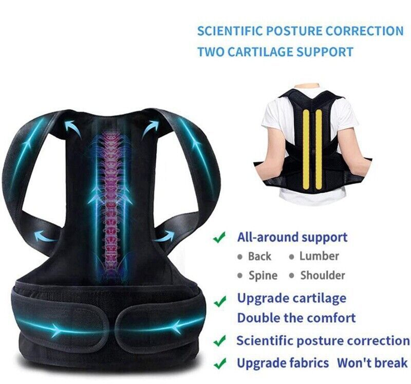 Unisex Adjustable Posture Corrector Brace