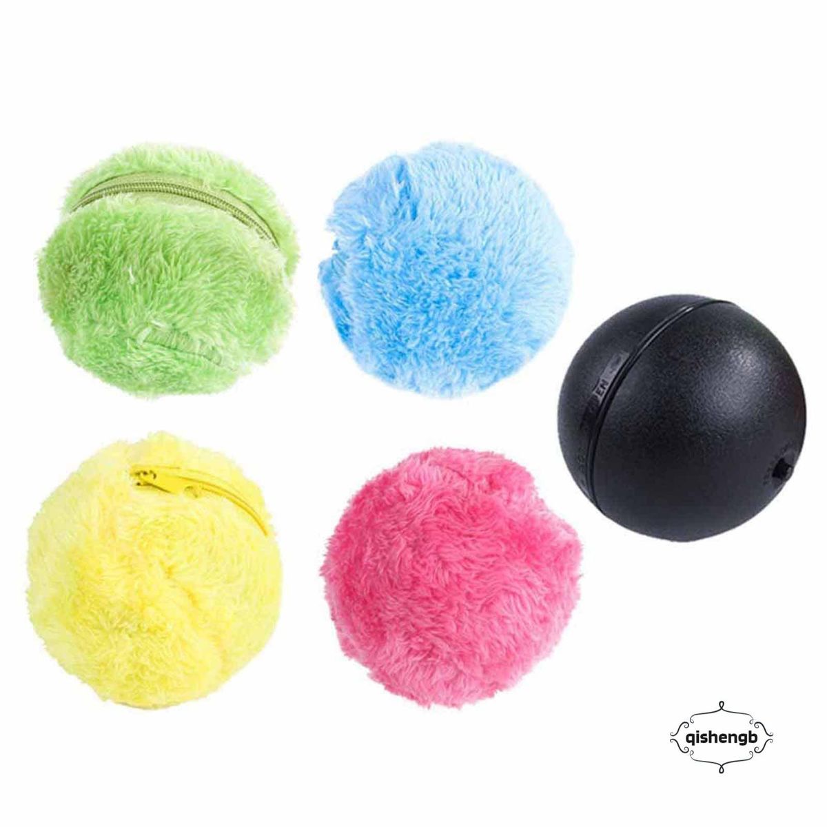Electric Plush Rolling Ball For Pet Fun Dog Interactive Toy
