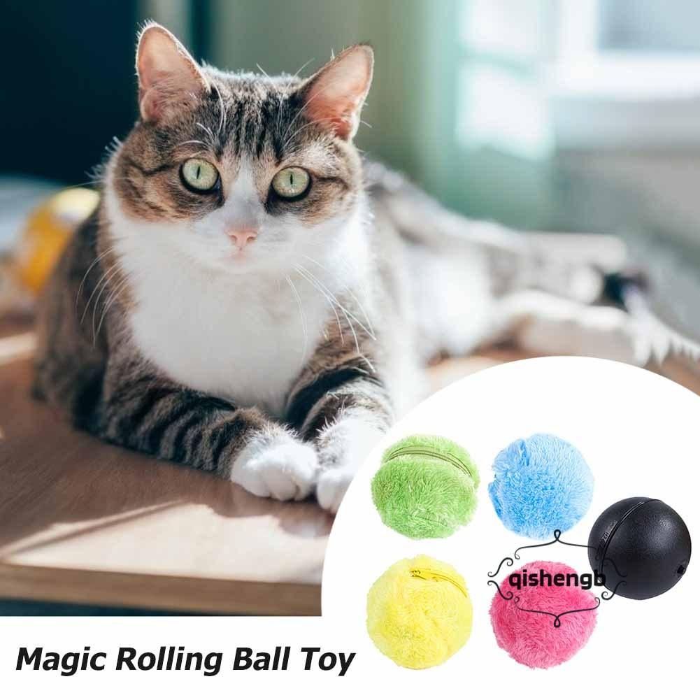 Electric Plush Rolling Ball For Pet Fun Dog Interactive Toy