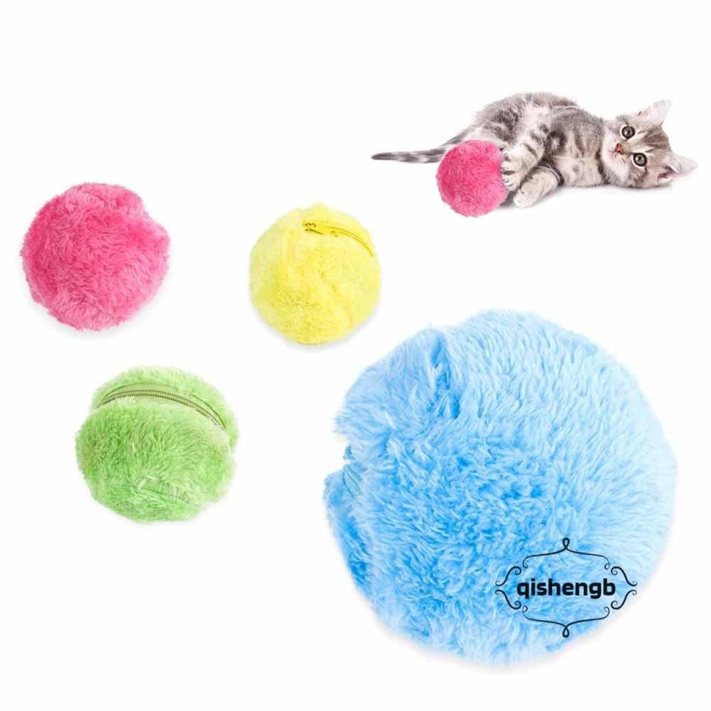 Electric Plush Rolling Ball For Pet Fun Dog Interactive Toy