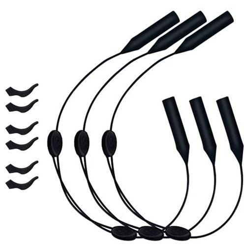 Glasses Strap Adjustable Eyewear Retainer 3Pcs