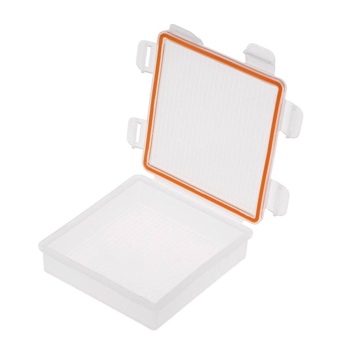Waterproof Battery Storage Box Battery Holder Protective Case 4 Slot Transparent Strong Hard Case