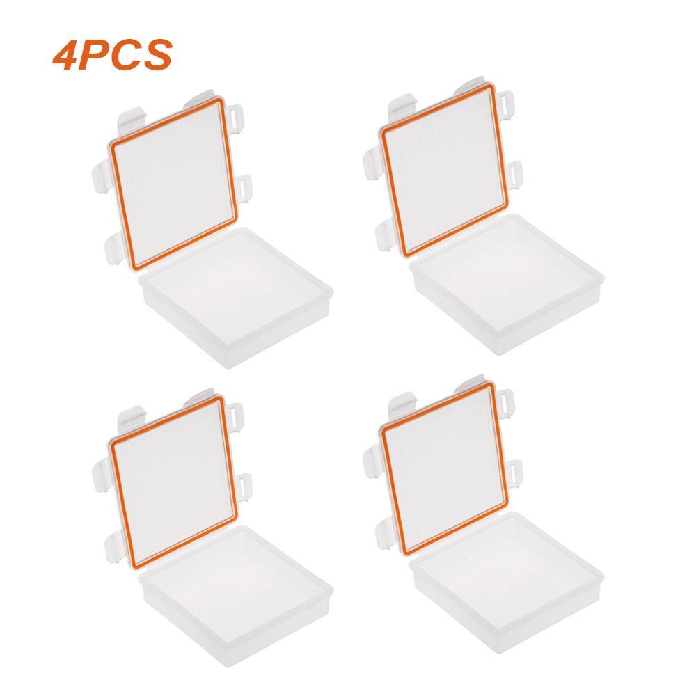 Waterproof Battery Storage Box Battery Holder Protective Case 4 Slot Transparent Strong Hard Case