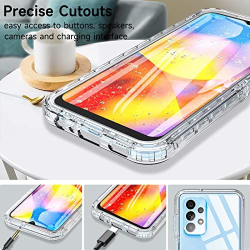 Galaxy A13 4G 360 Degree  Front And Back Transparent Case