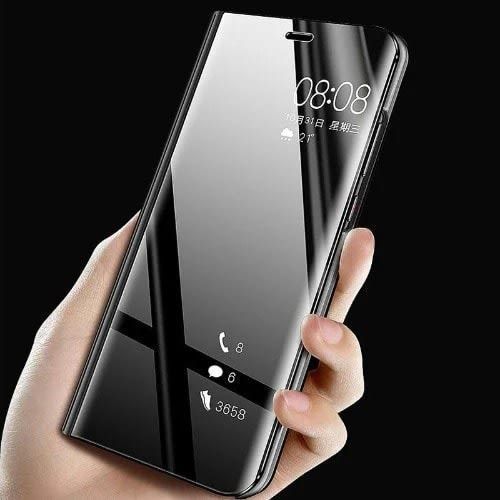 Note 10 Plus Flip Stand Clear View Case-