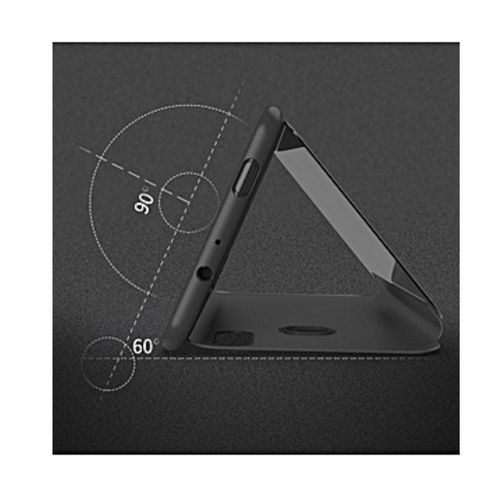 Note 10 Plus Flip Stand Clear View Case-