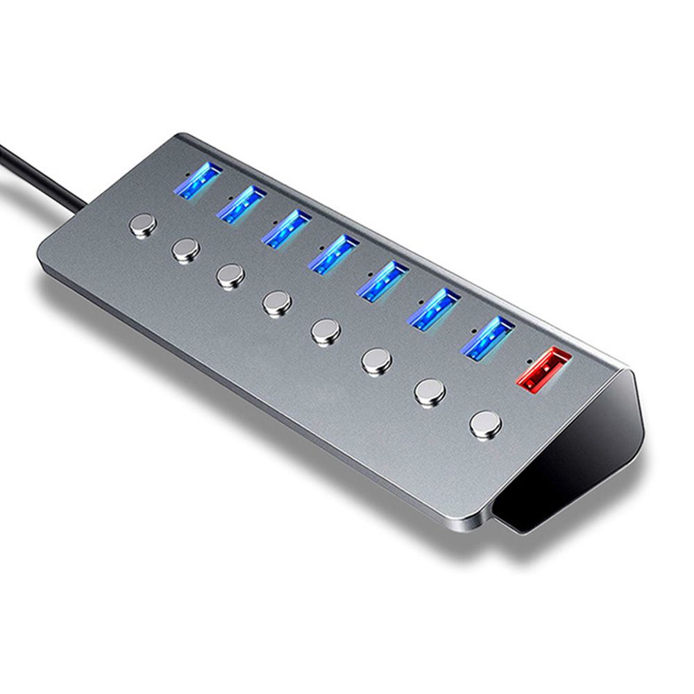 Multifunctional 8 Ports USB Hub USB Extension Converter With