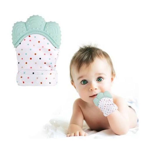 Baby Gum Glove/Teething Mitten - Mint Green Unisex