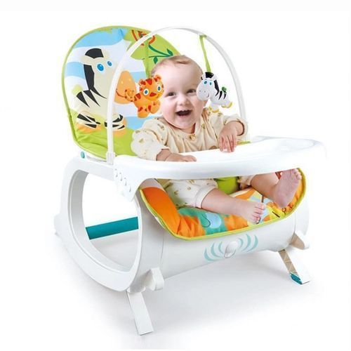 2 In 1 Potable New Born To Toddler Soother Rocker With Tray