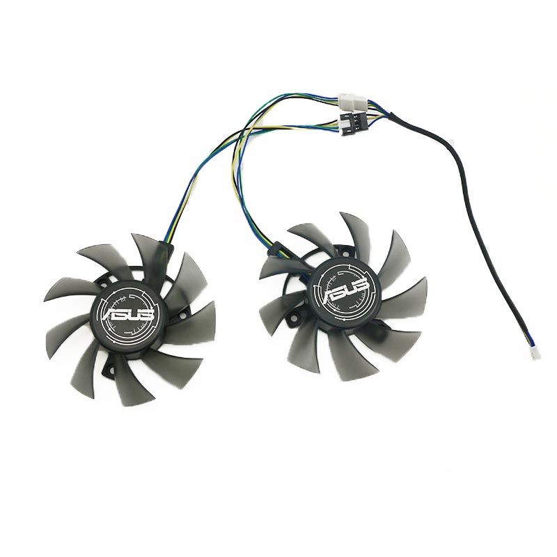 75mm T128015bu Fd8015u12d 6pin Cooling Fan For Asus Tuf Gtx