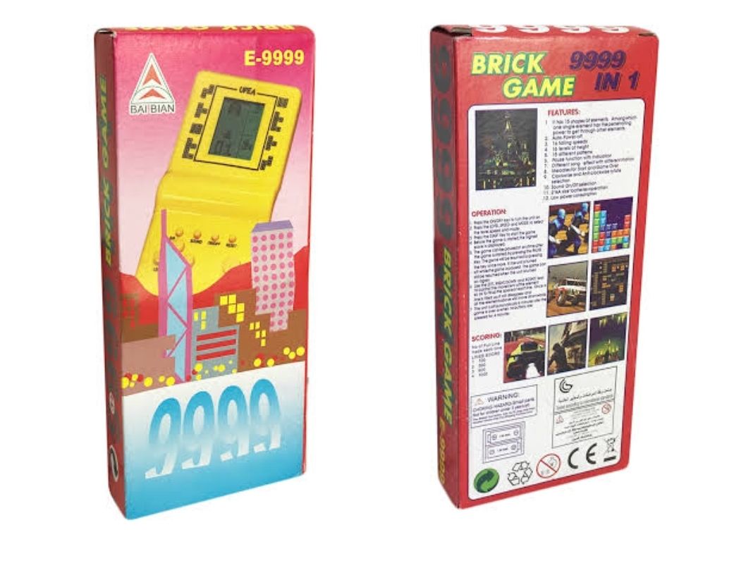 KidsTetris Brick Game Handheld  Educational Toys -no Battery
