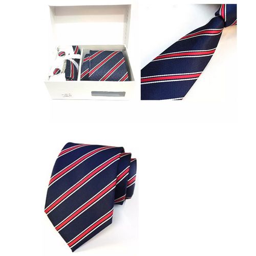 Men Luxury Business Tie 5pcs/Set +Gift Box