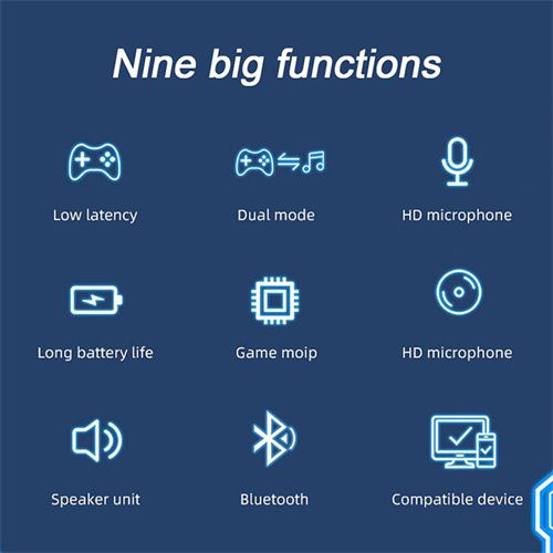 Noise Reduction And Waterproof Of Game Bluetooth Headset