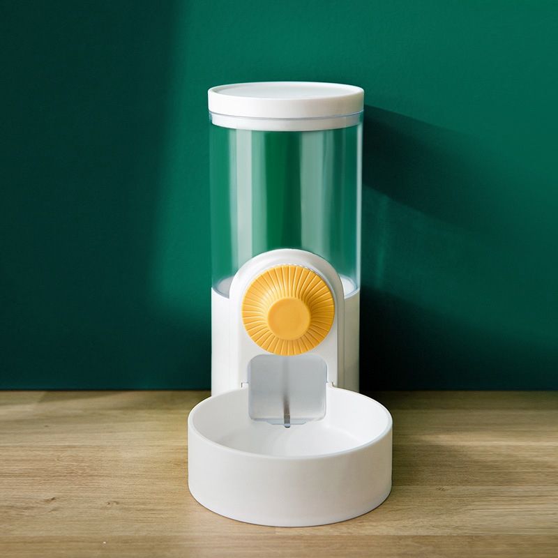 Pet Drinking Fountain Hanging Cage Feeder, Style: Feeder (White)