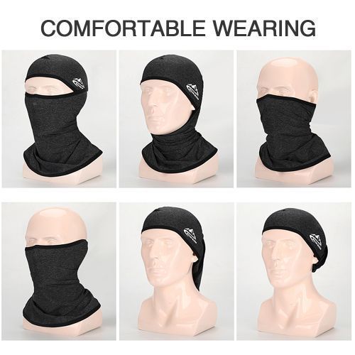 Cycling Face Mask UPF50+ Helmet Ice Silk Protection Headgear