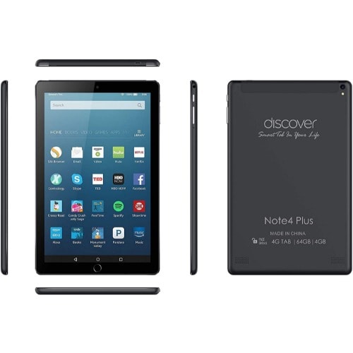 Discover Note 4 plus - 4GB RAM - 64GB ROM - Black