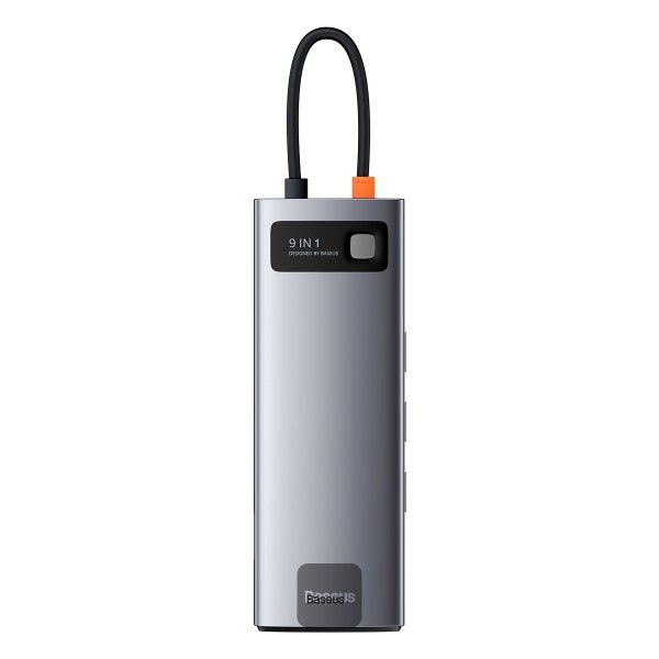 Baseus 9 In 1 Hub Metal Gleam Series Docking Station Type C
