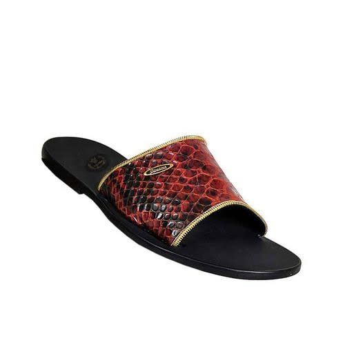 Men Slip On - Red