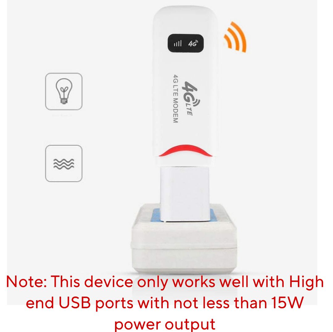 Universal Usb 4G Wifi Modem ALL NETWORK Mifi Mtn Airtel Glo Etisalat Spectranet Smile Etc
