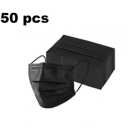 Black Disposable Nose Mask - Protects Nose & Mouth