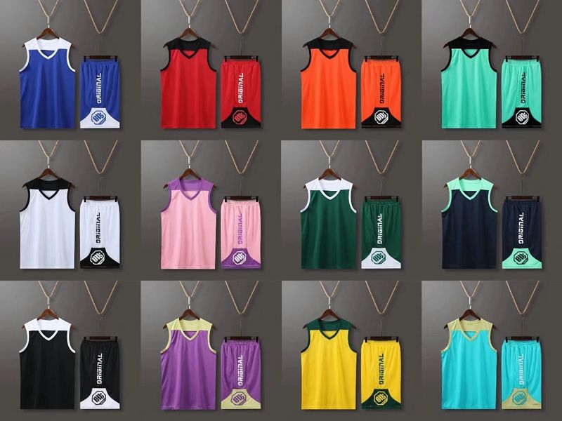 Vest Shorts Jerseys Men Women Basketball Uniform Set