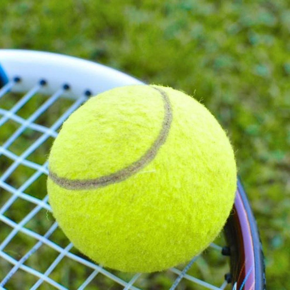 MT Tennis Ball Sports Tournament Outdoor Fun Cricket Beach Dog Activity Game Toy-Green