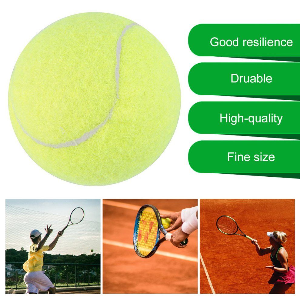 MT Tennis Ball Sports Tournament Outdoor Fun Cricket Beach Dog Activity Game Toy-Green