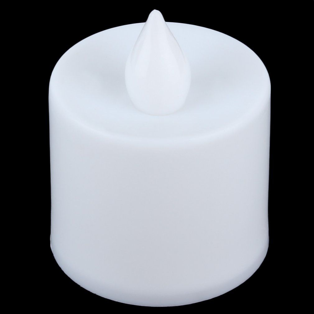 LED Flash Flameless Candle Light Lamp Bithday Dinner Spa Party Pub Room Decor-Seven Color