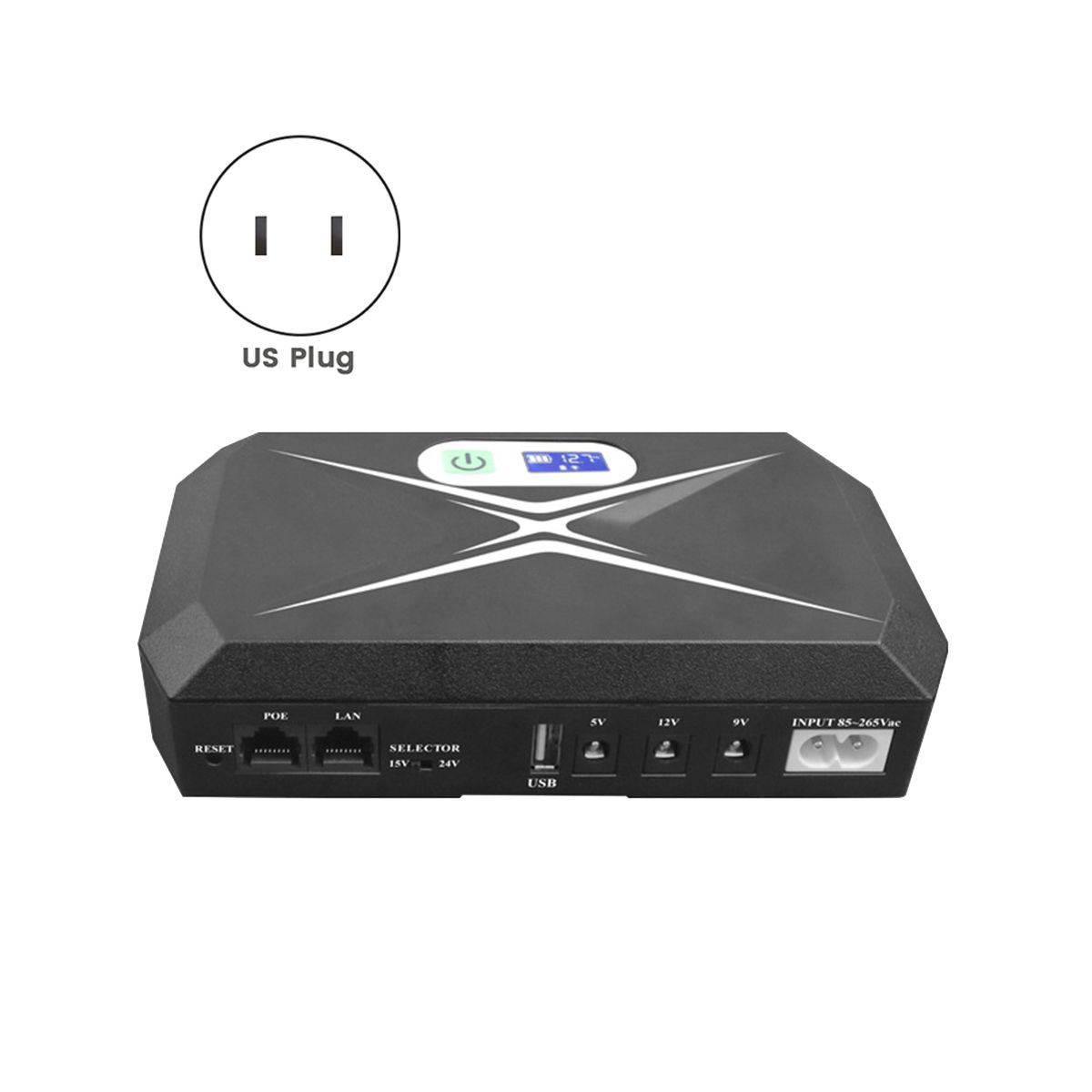 5V 9V 12V Uninterruptible Power Supply Mini UPS w