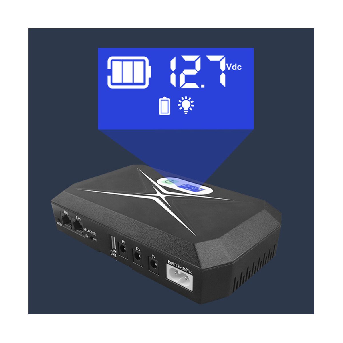 5V 9V 12V Uninterruptible Power Supply Mini UPS w