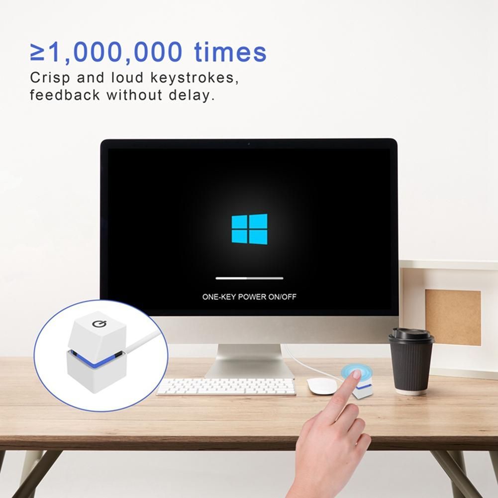 2M Portable LED Lights Computer Desktop Switch PC External S