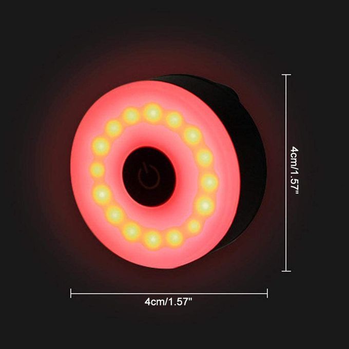 Mountain Road Bike Lights Tail Lights Usb  Harging Lights Pole  Ar Lights Warning Lights  Y Ling Equipment-red