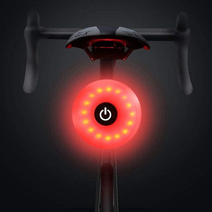 Mountain Road Bike Lights Tail Lights Usb  Harging Lights Pole  Ar Lights Warning Lights  Y Ling Equipment-red