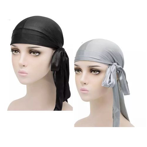2 In 1 Quality Silk Durag For Both Male And Female