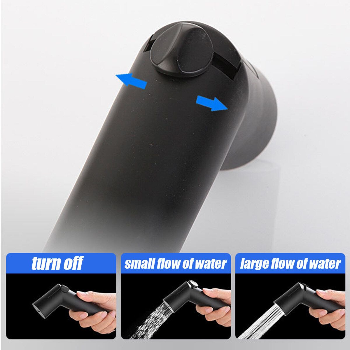 Hand Held Shower Head Bidet Toilet Spray Jet Kit W/Hose Holder Cleaning Sprayer