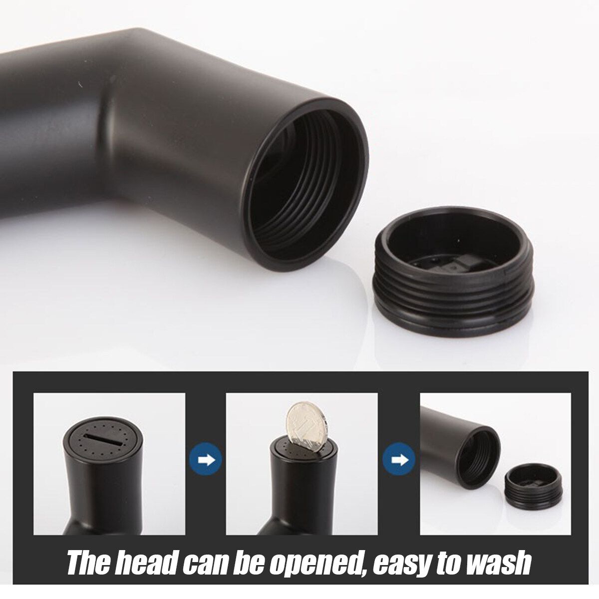 Hand Held Shower Head Bidet Toilet Spray Jet Kit W/Hose Holder Cleaning Sprayer