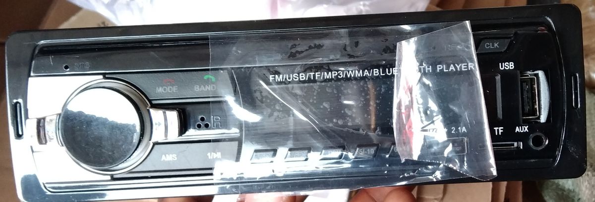 Multifunctional Wireless Bluetooth Car Radio MP3 Player - Black