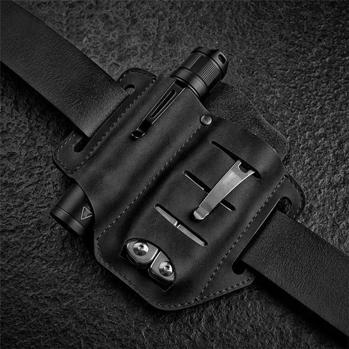 Multitool Sheath And Keychain Clip Pocket Organizer For