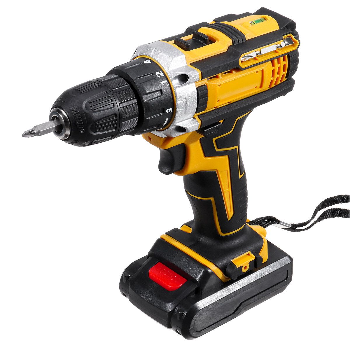 2000rpm 38Nm 21V Lithium Electric Impact Hammer Drill Wood