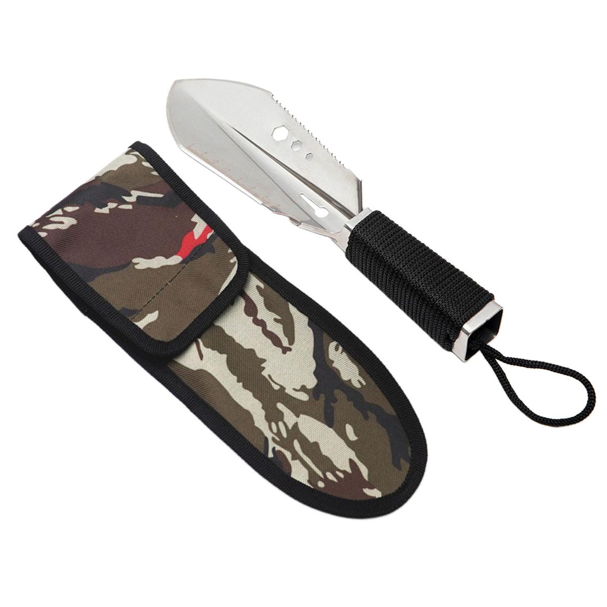 Metal Stainless Steel Garden Digging Tool Digger Garden Shovel Black