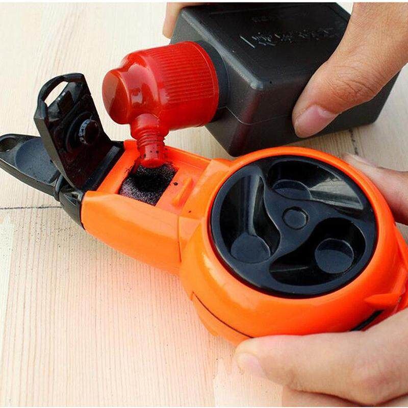 Chalk Line Woodworking Carpenter Marker Manual Fountain Ink Hand Reel Wire Scribers