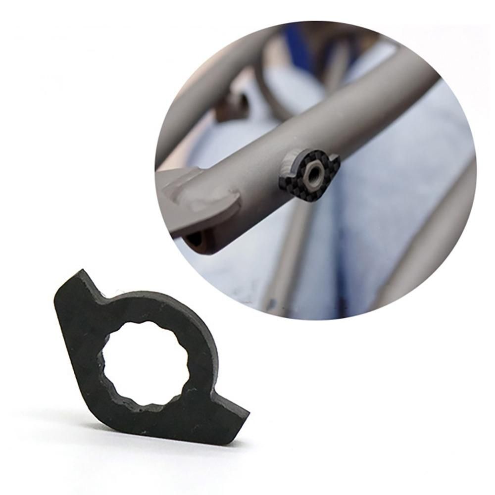 Full 3K Carbon Fiber Transmission Fixed Gasket for Brompton