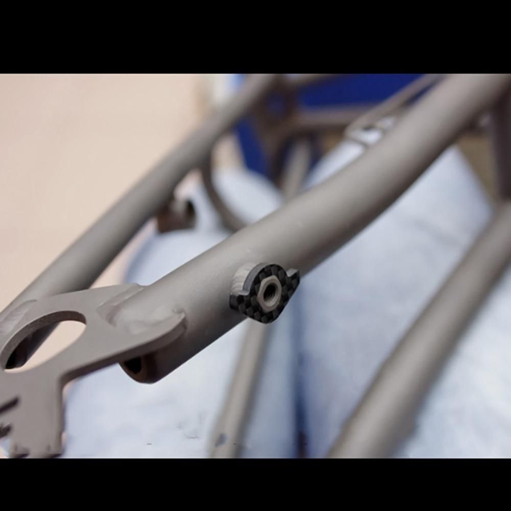 Full 3K Carbon Fiber Transmission Fixed Gasket for Brompton