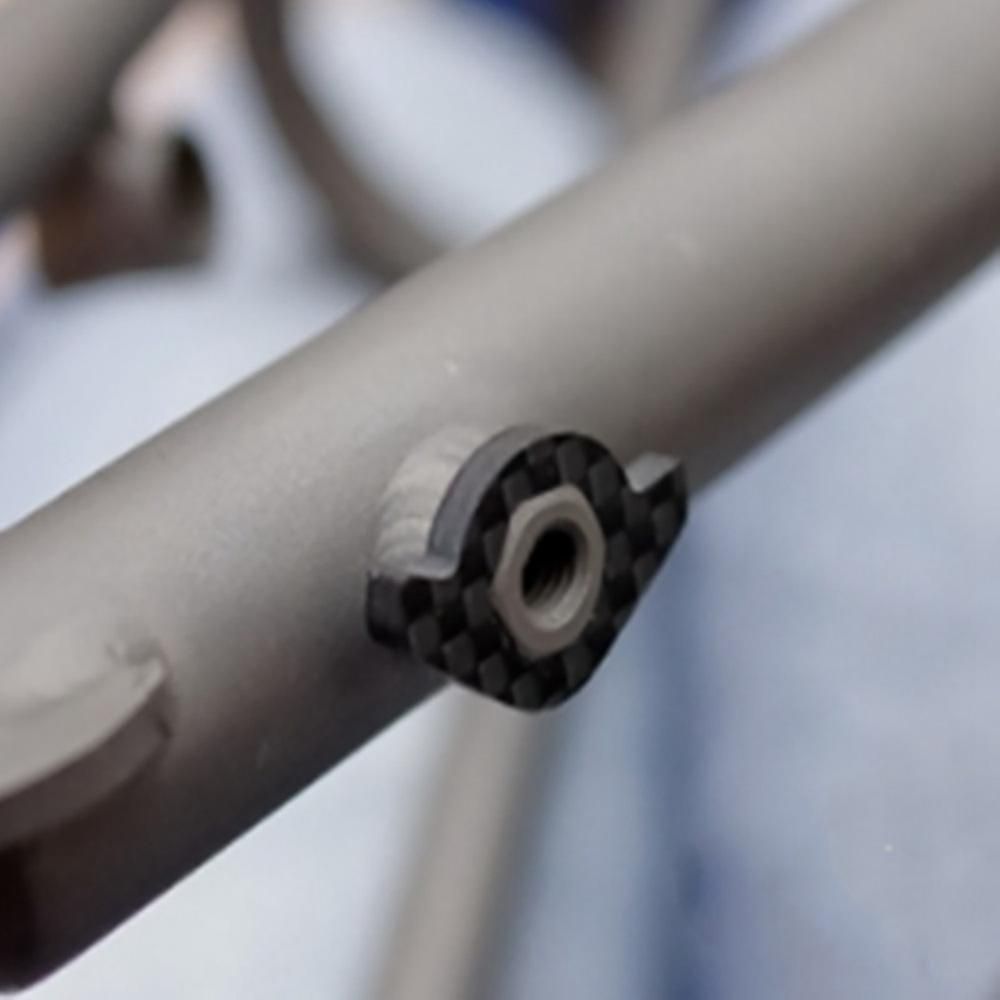 Full 3K Carbon Fiber Transmission Fixed Gasket for Brompton