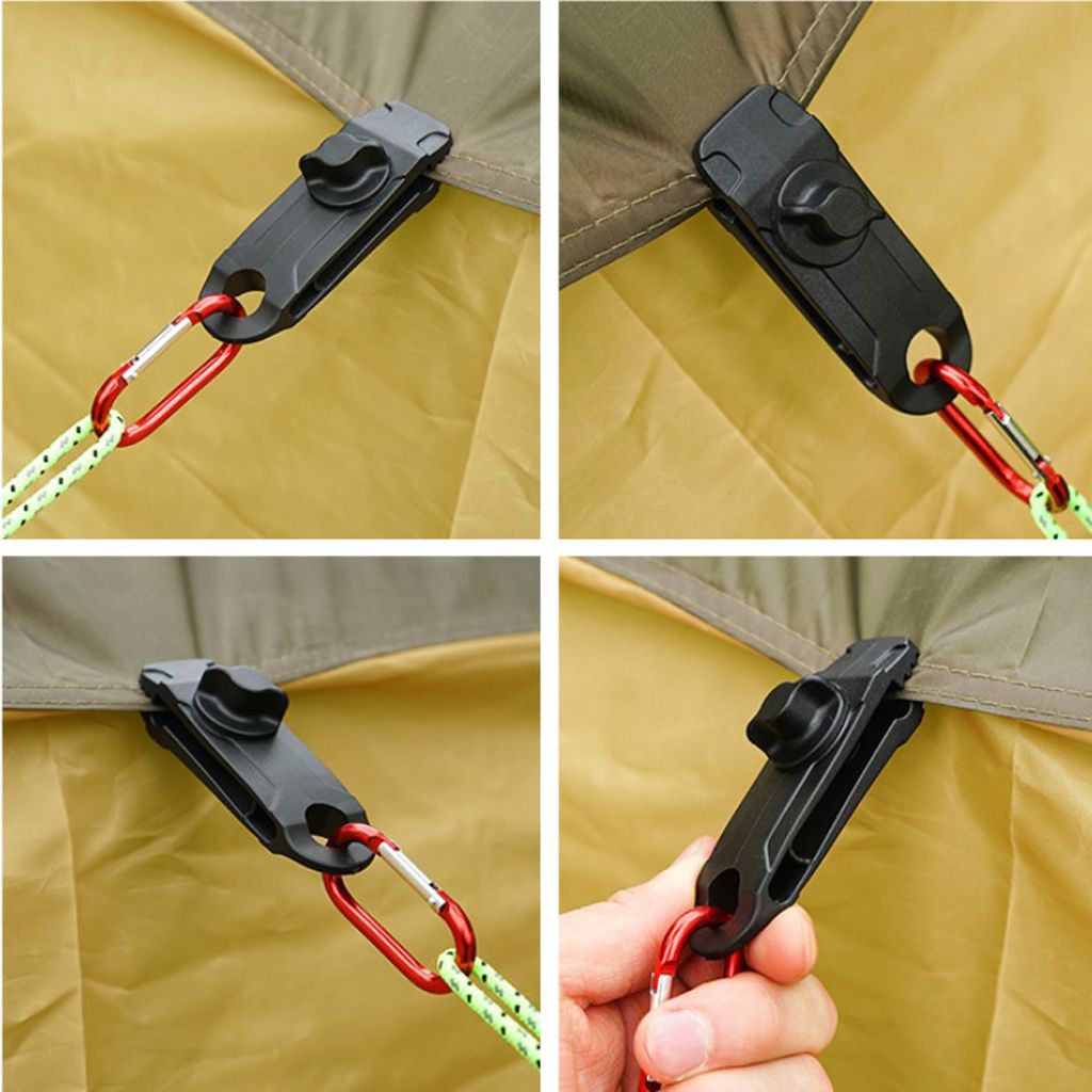 ABS Tarp Clips Locking Canopies Grip Tighten Tool