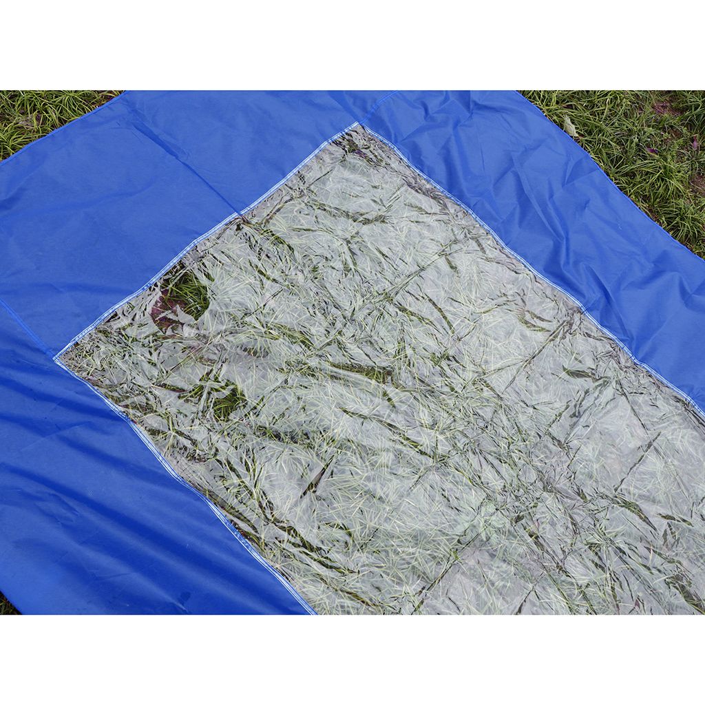 Side Wall For Straight Leg Instant Canopy Blue B 190x570cm